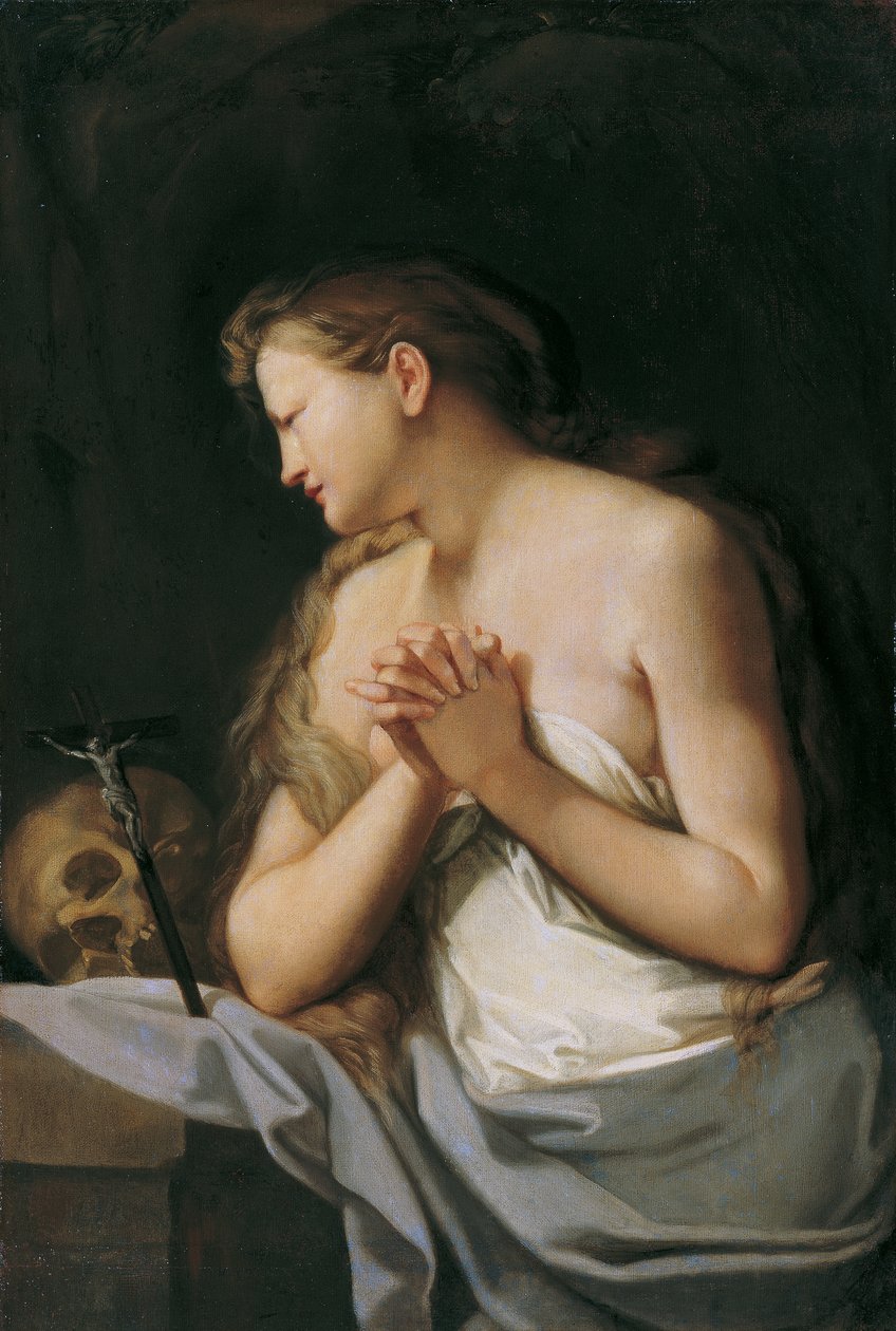 Pokutująca św. Maria Magdalena autorstwa Franz Carl Remp