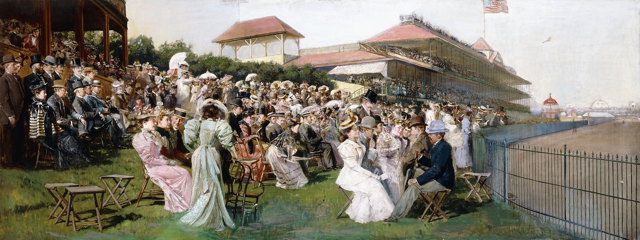 Washington Park Club, Chicago, 1892 autorstwa Franz Dvorak