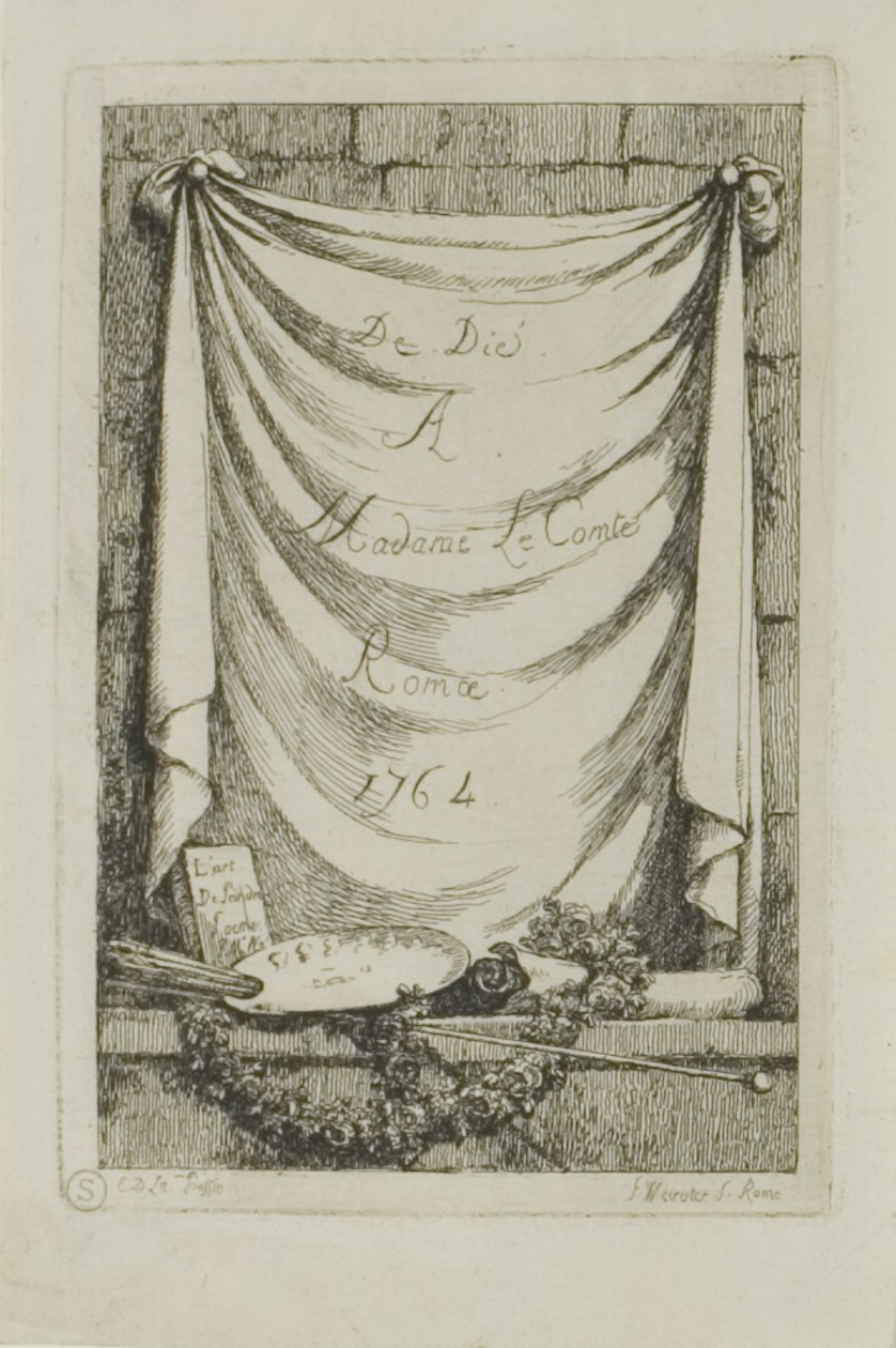 Płyta od, Nella Venuta autorstwa Franz Edmund Weirotter