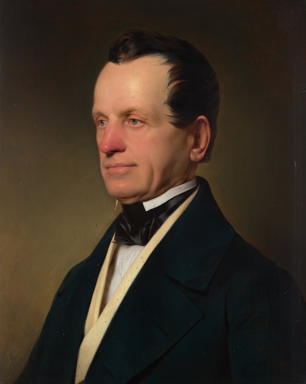 Portret dżentelmena autorstwa Franz Eybl