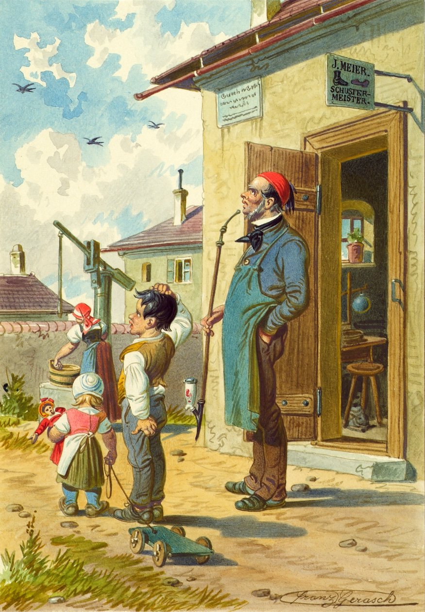 Mistrz szewca autorstwa Franz Gerasch