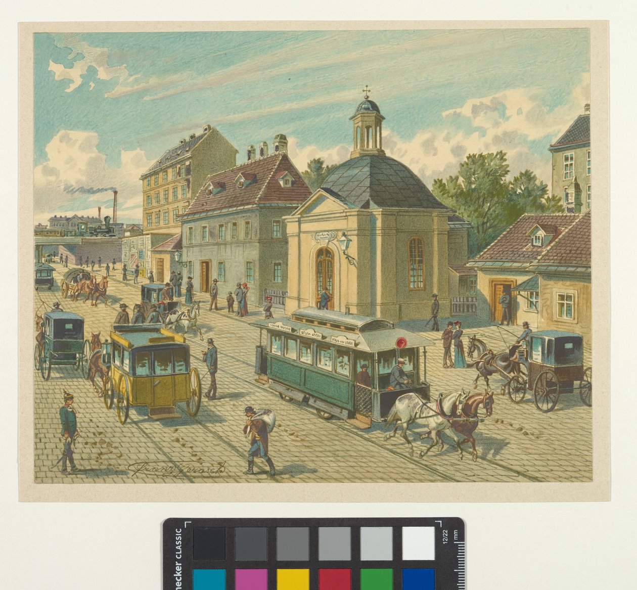 Kaplica linii Favoriten autorstwa Franz Gerasch