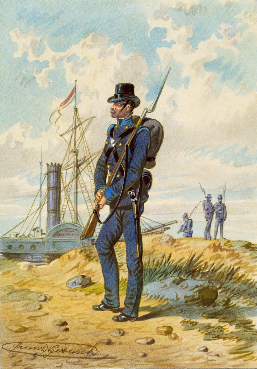 Żołnierz autorstwa Franz Gerasch