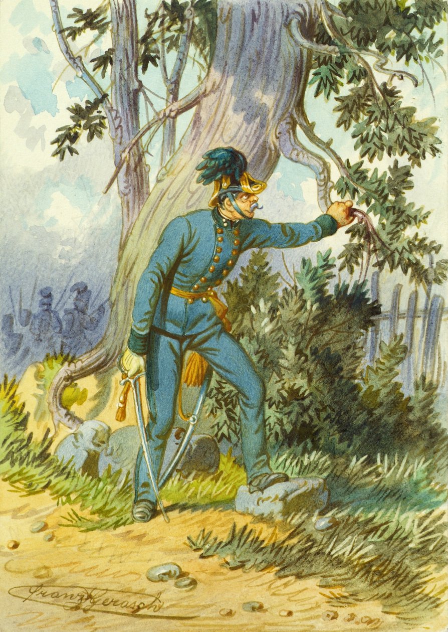 Żołnierz autorstwa Franz Gerasch