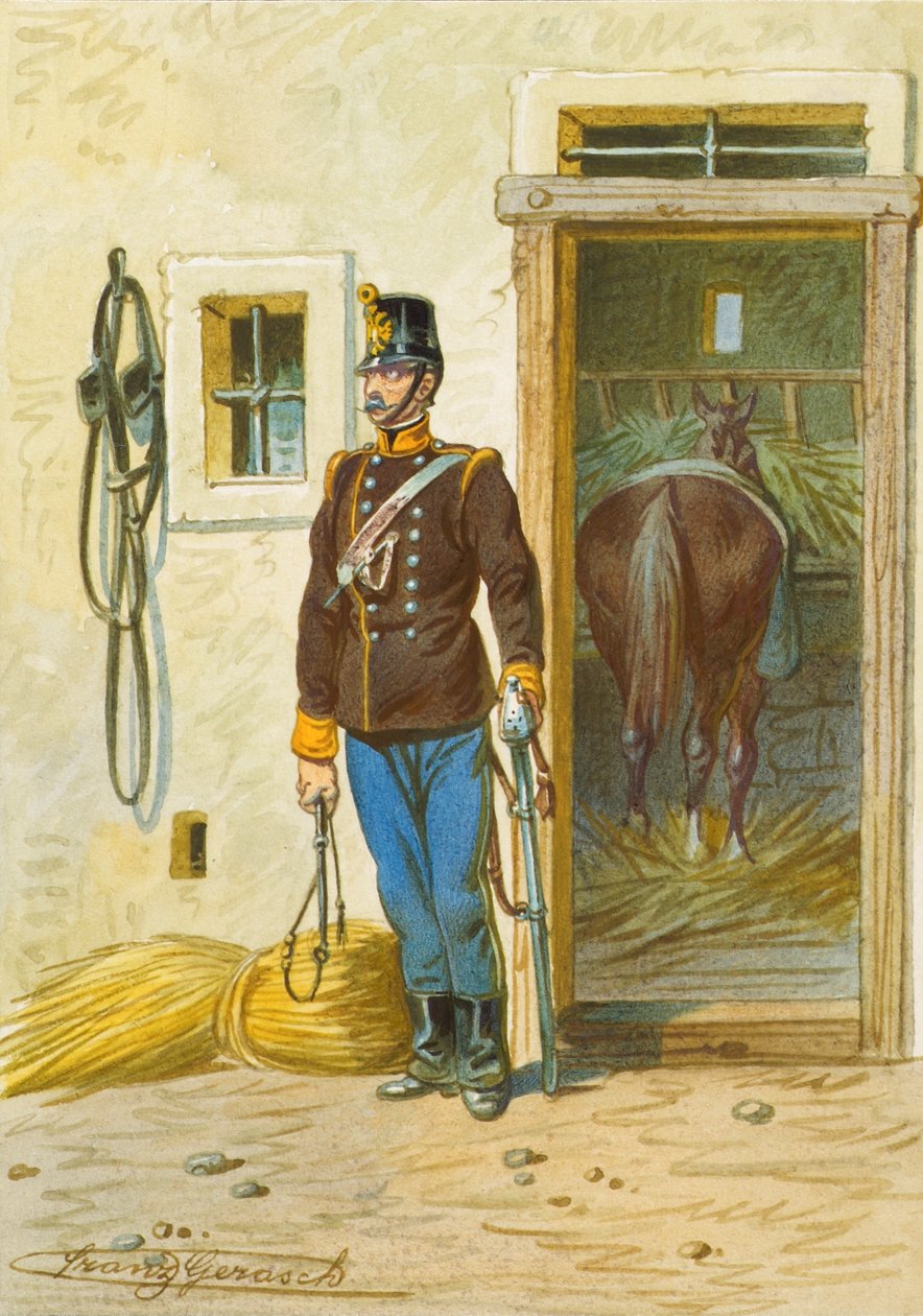 Żołnierz autorstwa Franz Gerasch