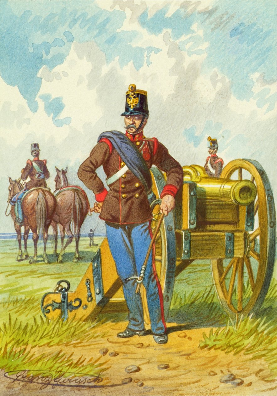 Żołnierz autorstwa Franz Gerasch