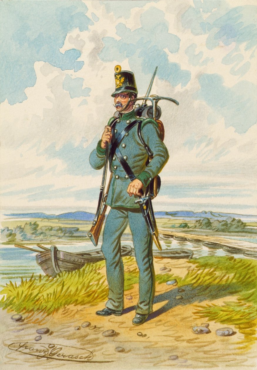 Żołnierz autorstwa Franz Gerasch