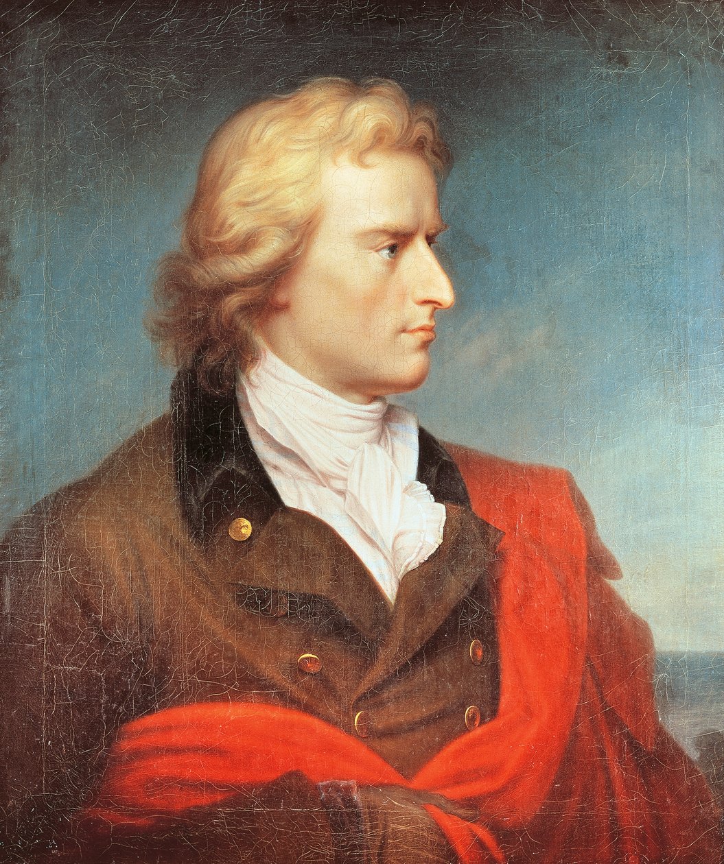 Portret Friedricha Schillera autorstwa Franz Gerhard von Kugelgen