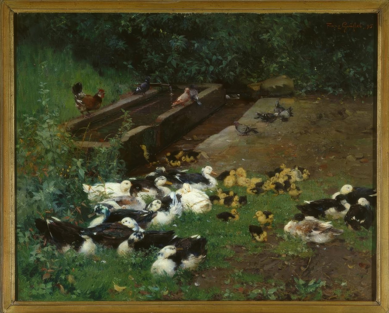 Rodzina rodzinna autorstwa Franz Grassel