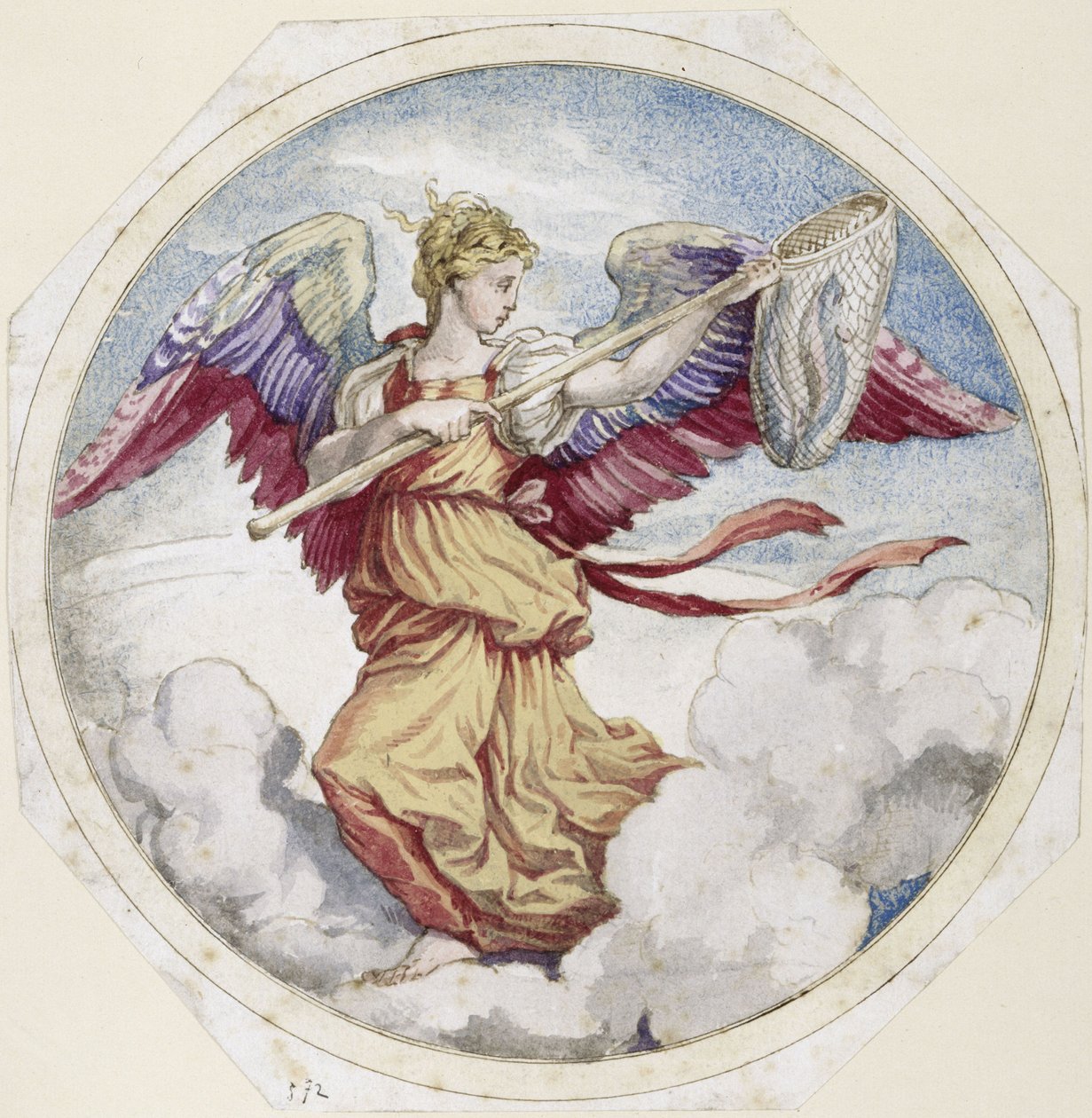 Znaki zodiaku Ryby i Panna autorstwa Franz Hogenberg