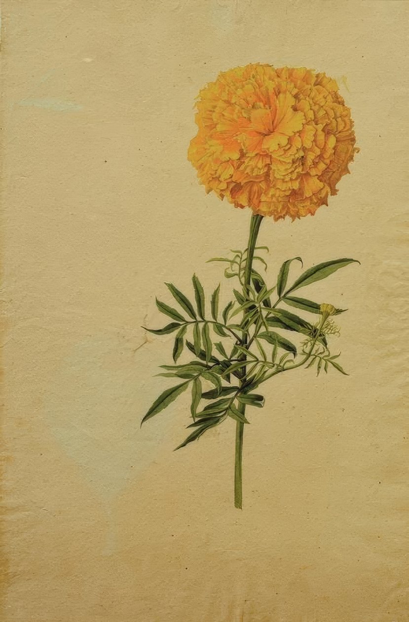 Tagetesblüte autorstwa Franz Horny