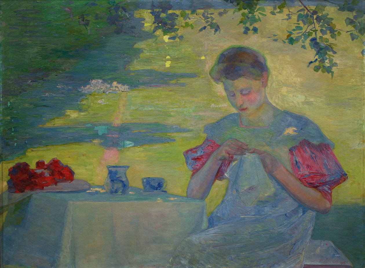 w cieniu autorstwa Franz Jaschke