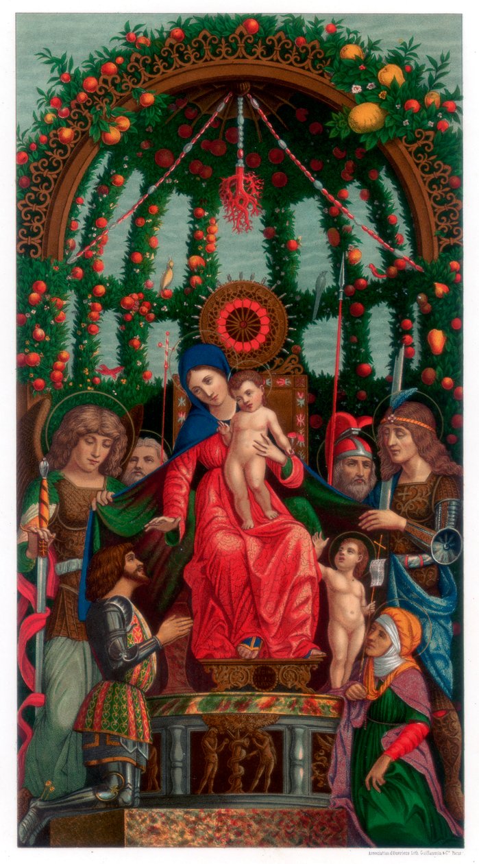 Madonna Zwycięstwa, 1496 1870 autorstwa Franz Kellerhoven