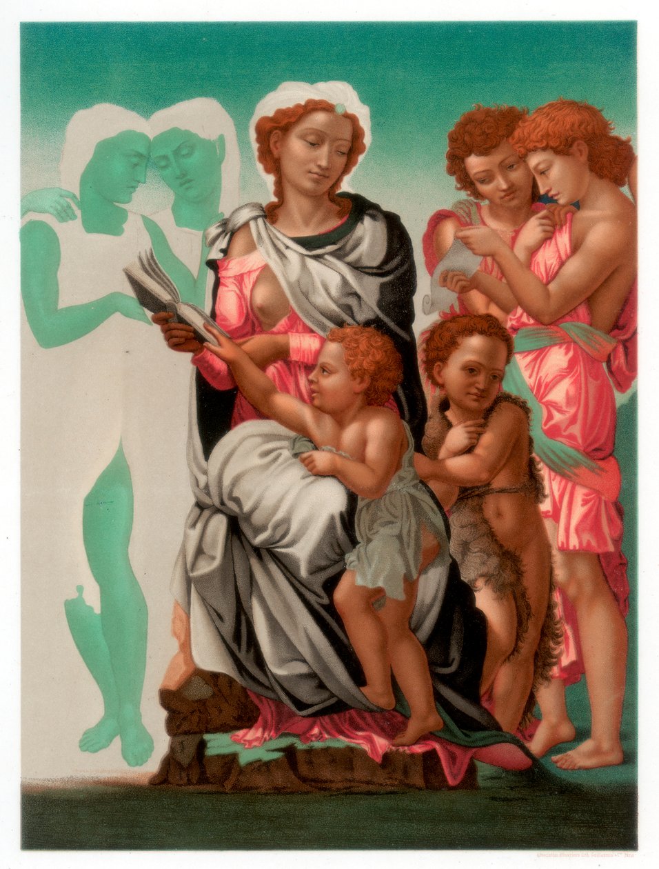 Madonna z Manchesteru, ok. 1497 1870 r autorstwa Franz Kellerhoven