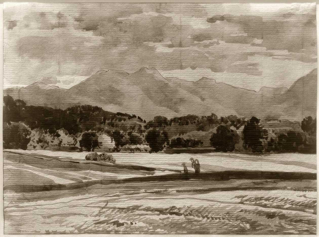 Pogórze autorstwa Franz Kobell