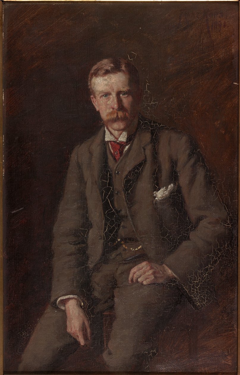 Portret Henryka Strakera, 1890 autorstwa Franz Kops