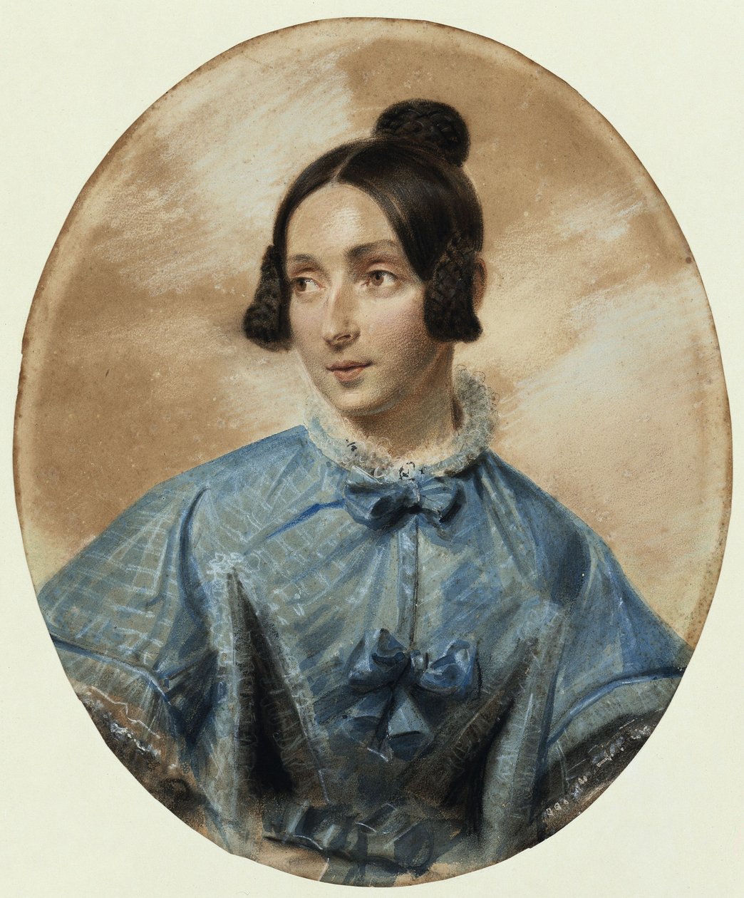 Amalie Wichmann, z domu Feilner autorstwa Franz Krüger