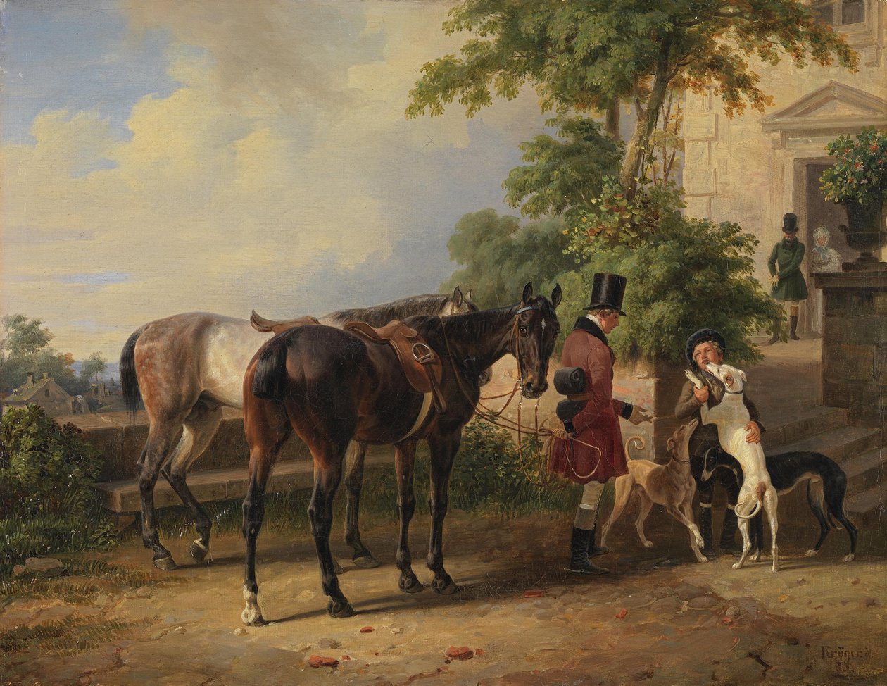Stajenny autorstwa Franz Krüger