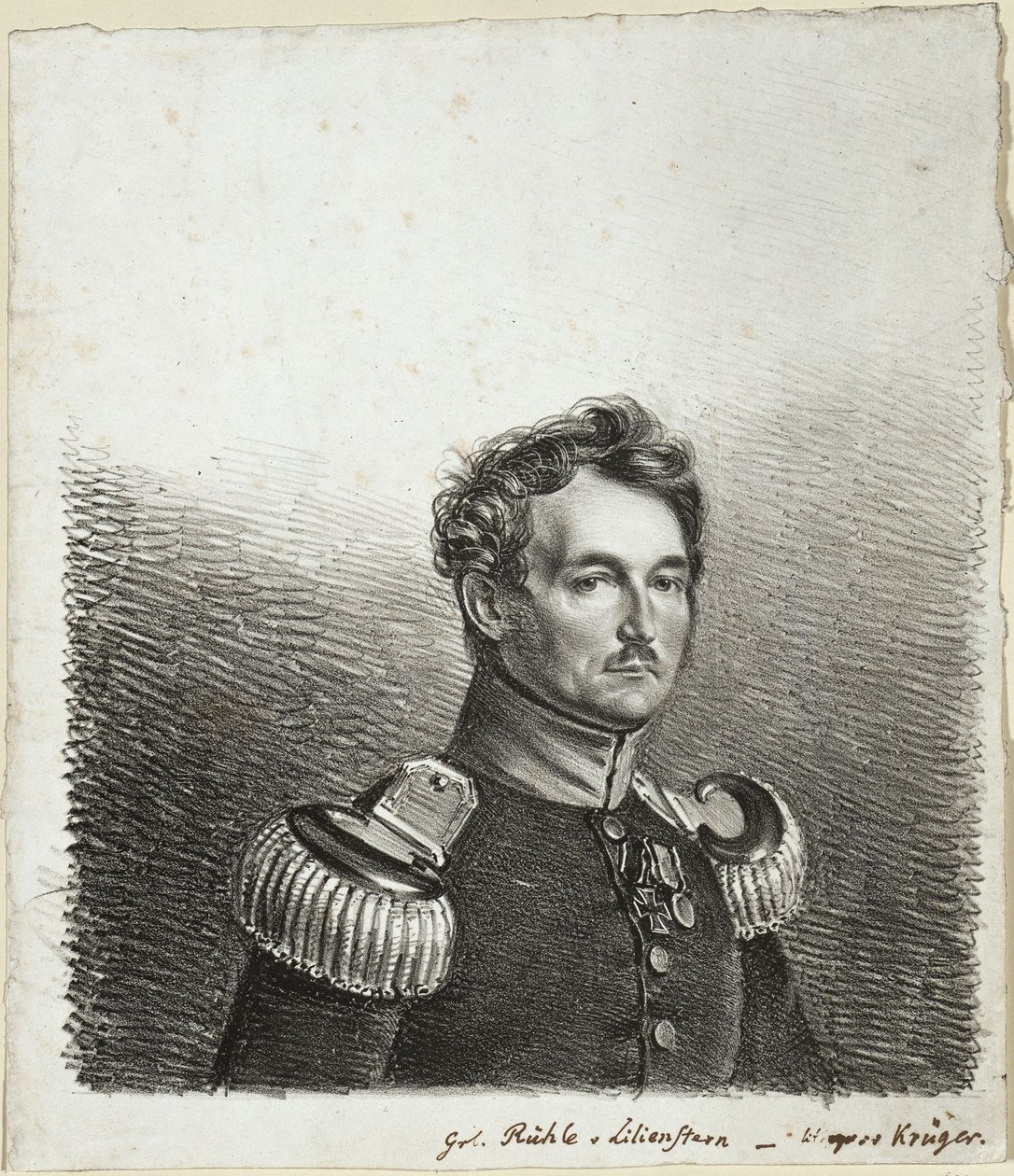 Hrabia Rühle von Lilienstern autorstwa Franz Krüger