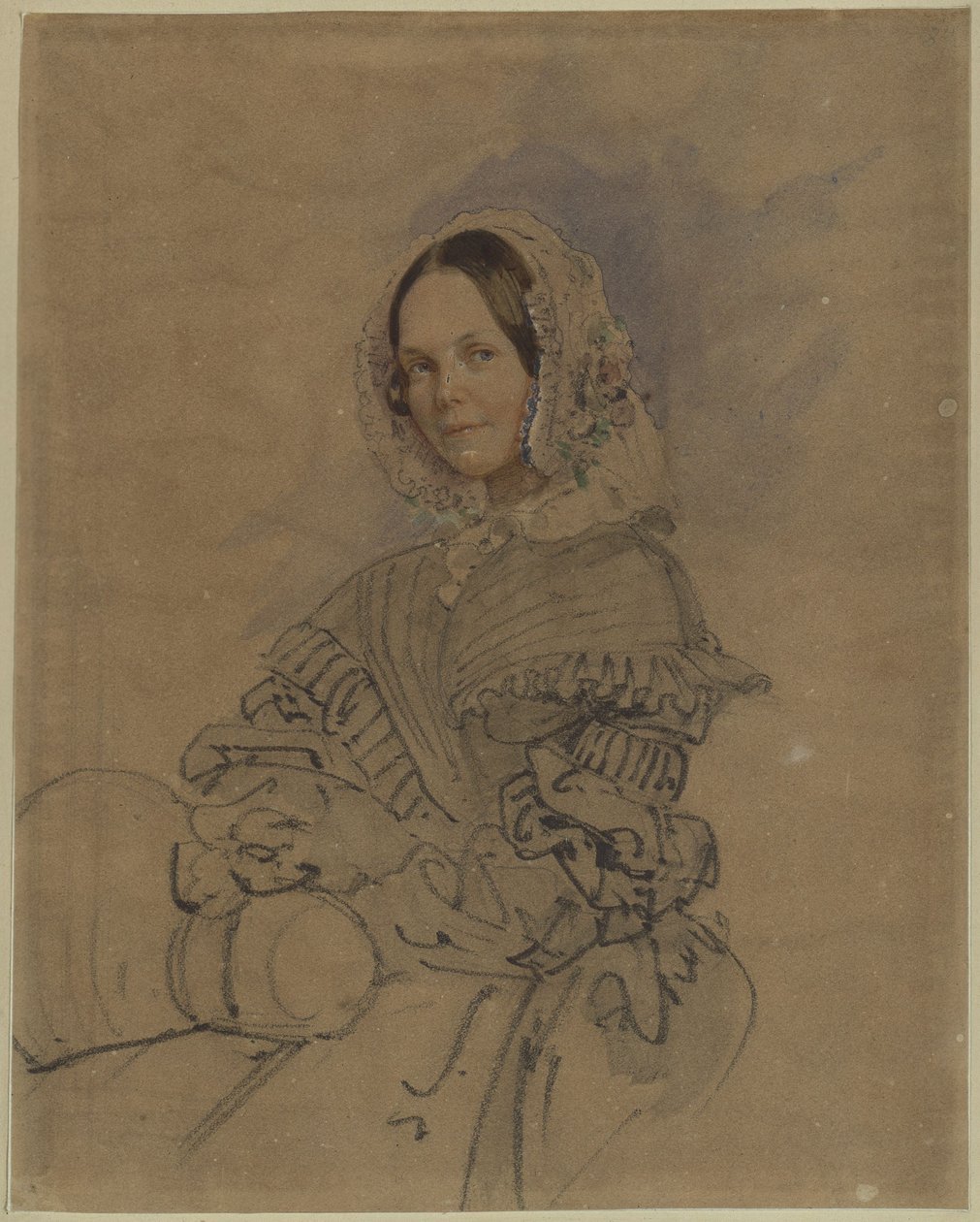 Hedwig von Olfers autorstwa Franz Krüger