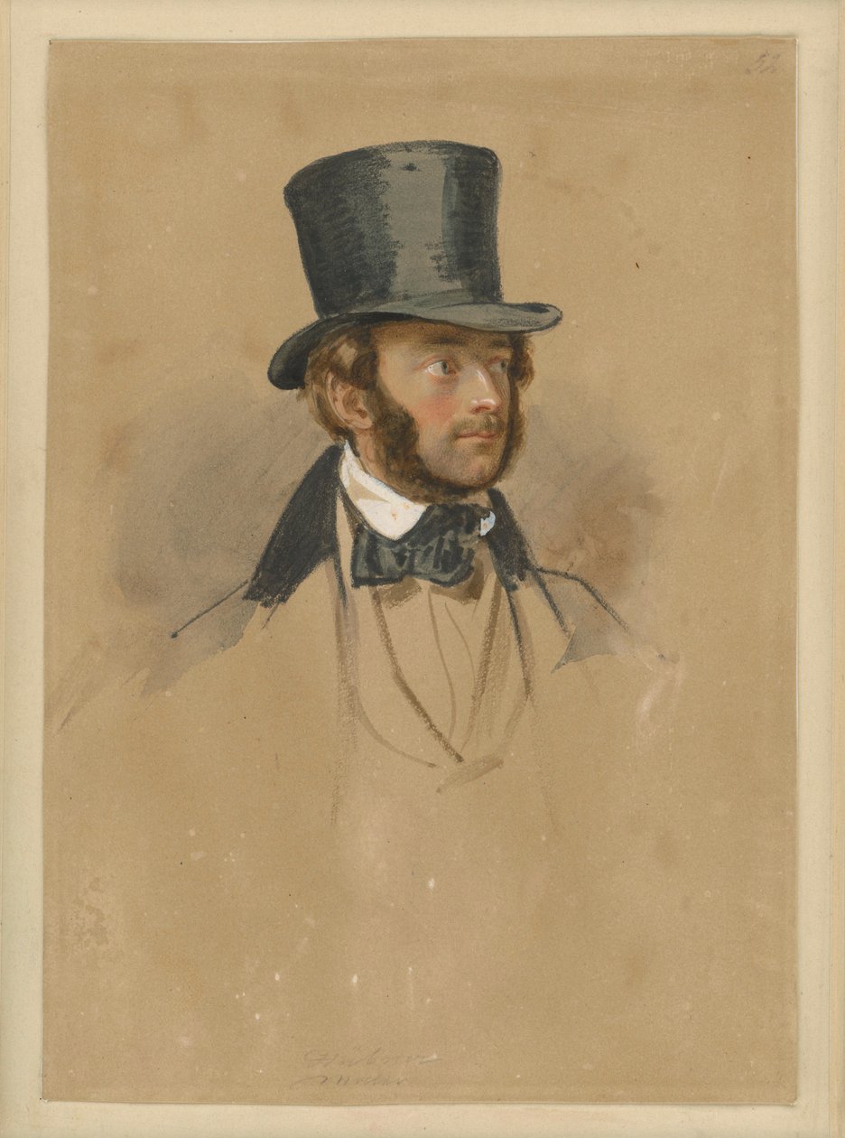Julius Hübner autorstwa Franz Krüger