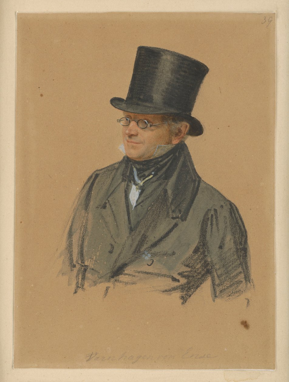 Karl August Varnhagen von Ense autorstwa Franz Krüger