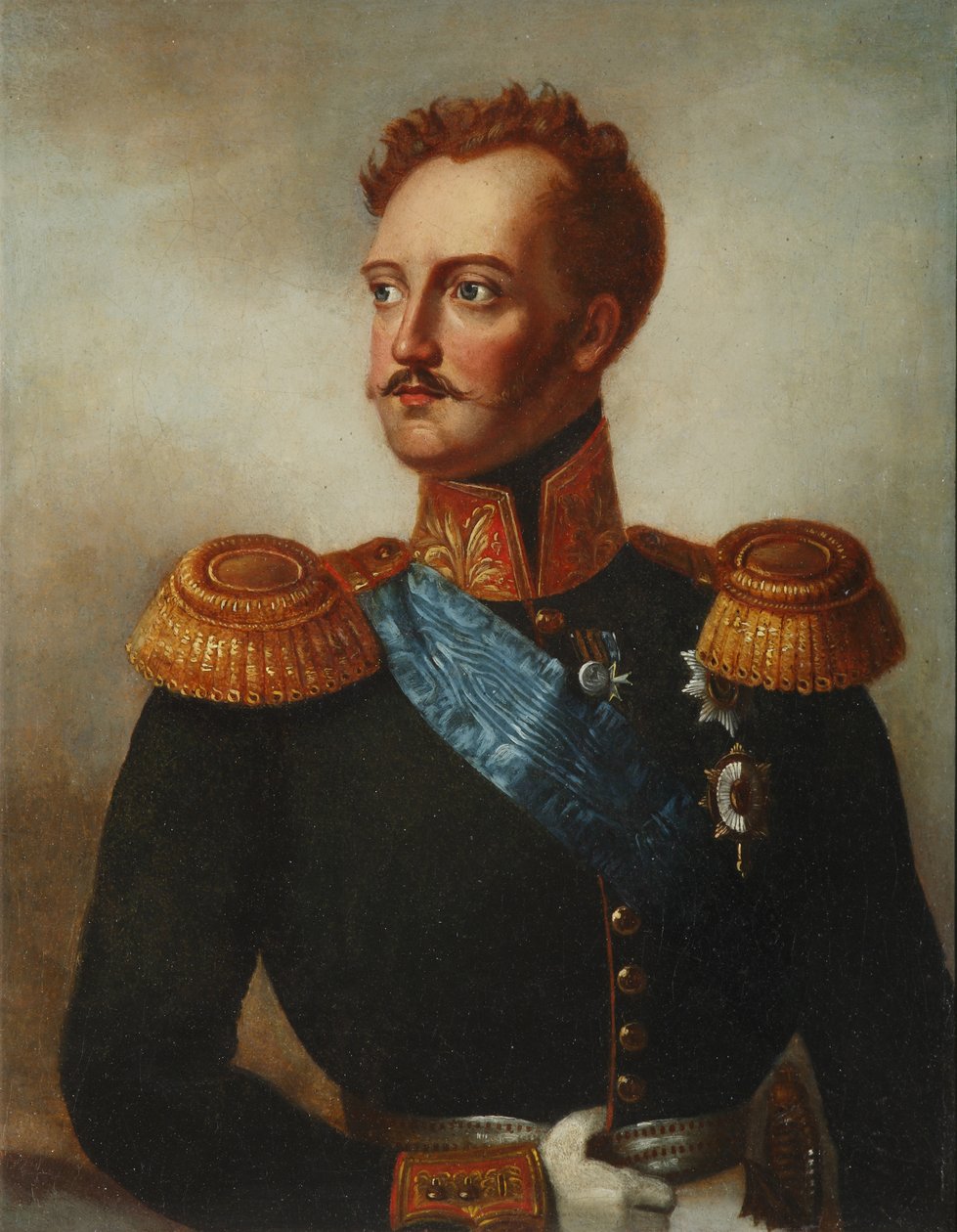 Portret hrabiego Aleksandra von Benckendorffa 1783-1844 autorstwa Franz Krüger