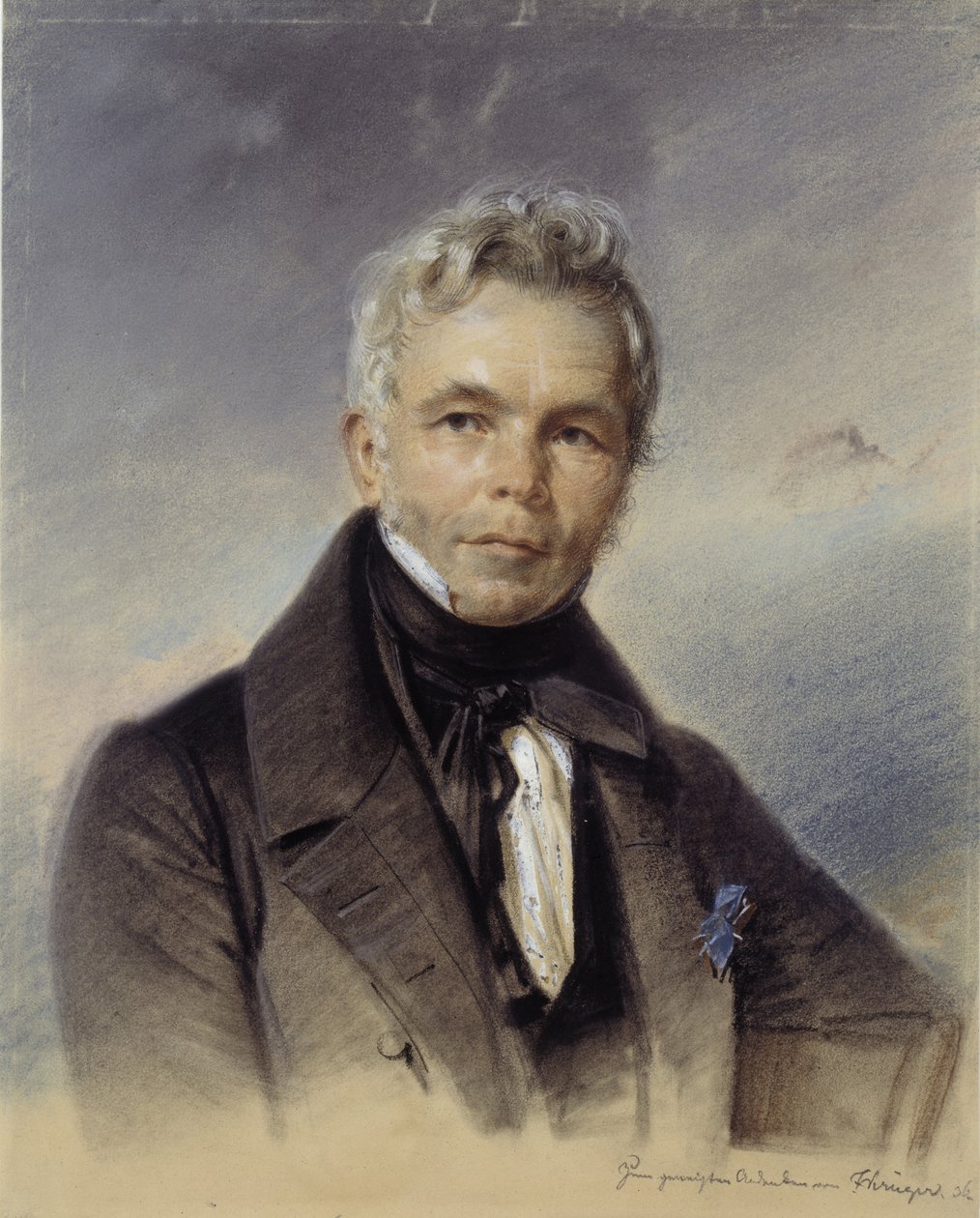 Portret Karla Friedricha Schinkla, 1836 autorstwa Franz Krüger