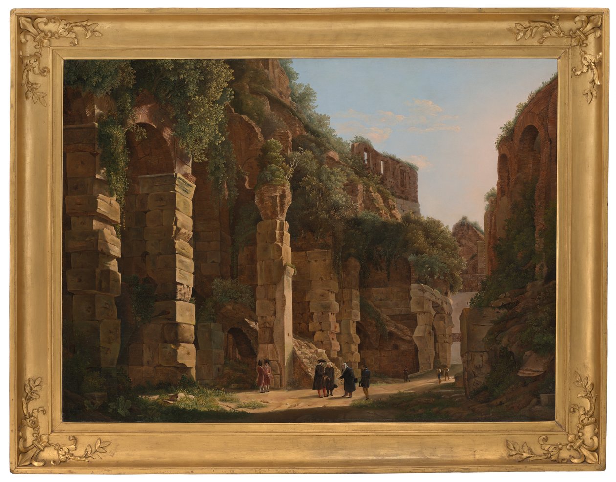 Wnętrze Koloseum autorstwa Franz Ludwig Catel