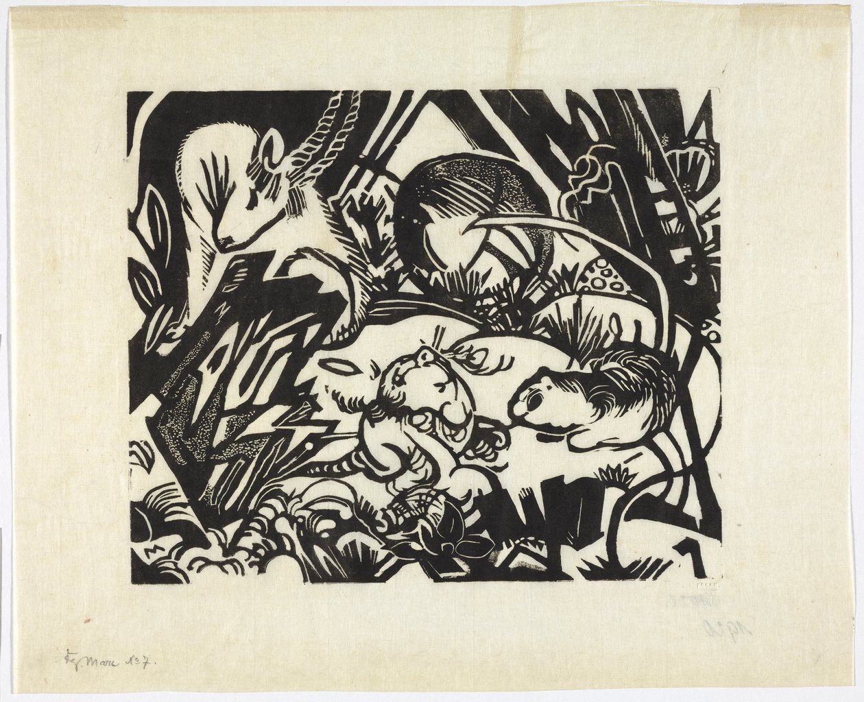 Legenda o zwierzętach autorstwa Franz Marc