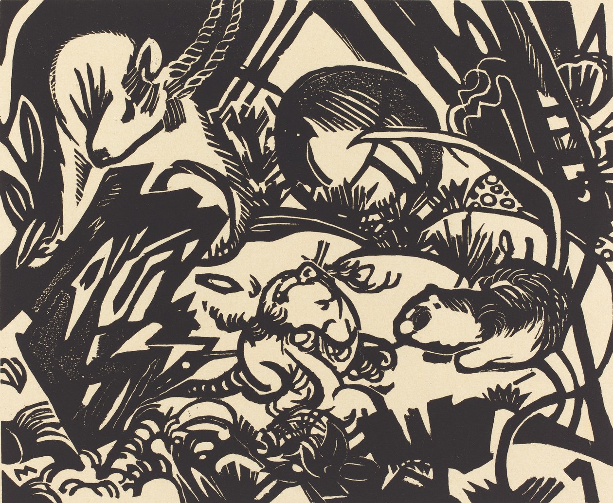Legenda zwierząt autorstwa Franz Marc