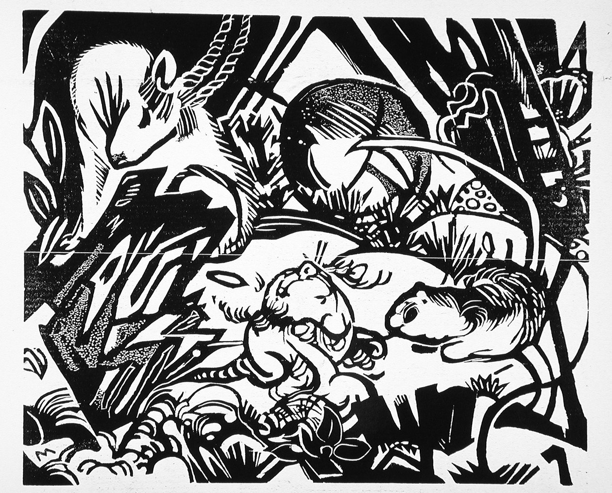 Legenda zwierzęca autorstwa Franz Marc