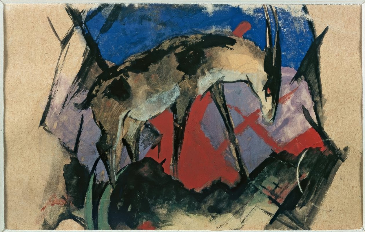 Antylopa autorstwa Franz Marc