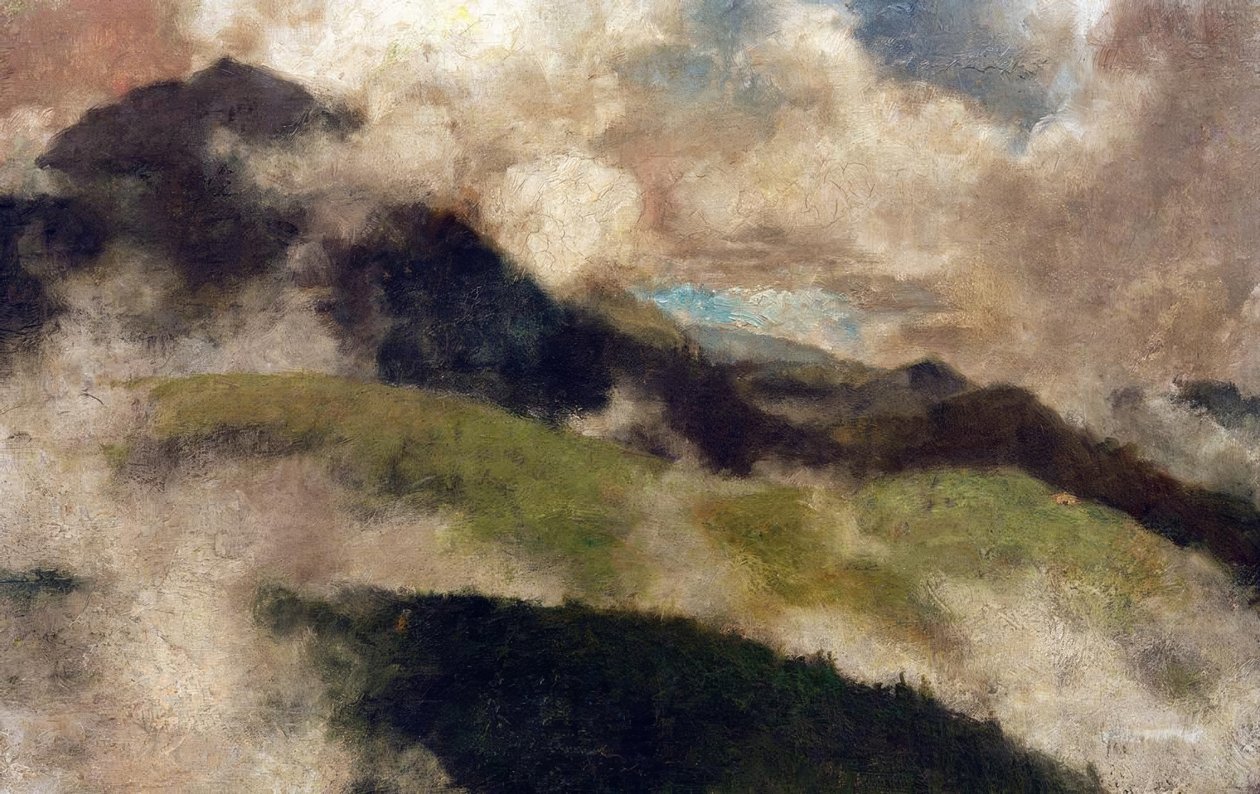 Rosnąca mgła autorstwa Franz Marc