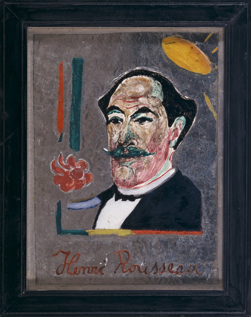 Portret Henri Rousseau autorstwa Franz Marc