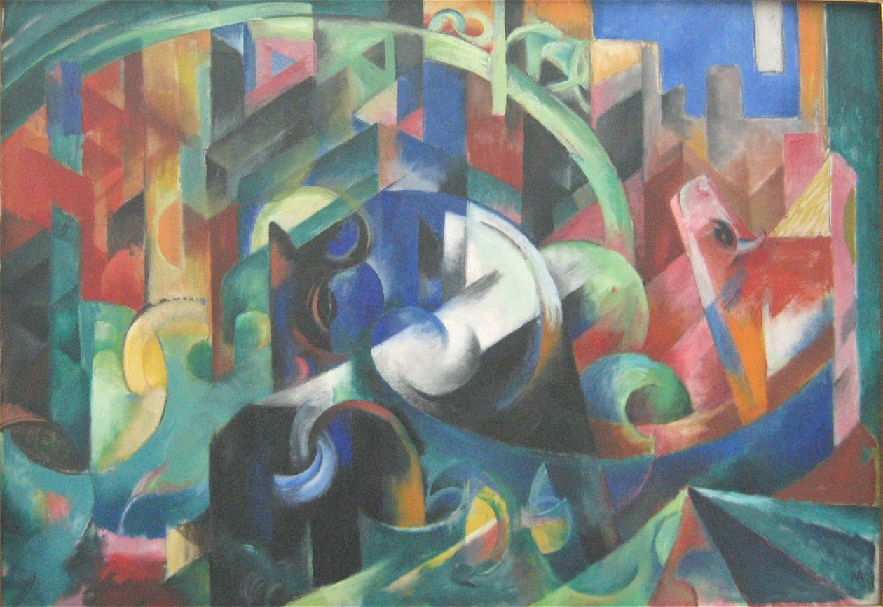 Bydło I autorstwa Franz Marc