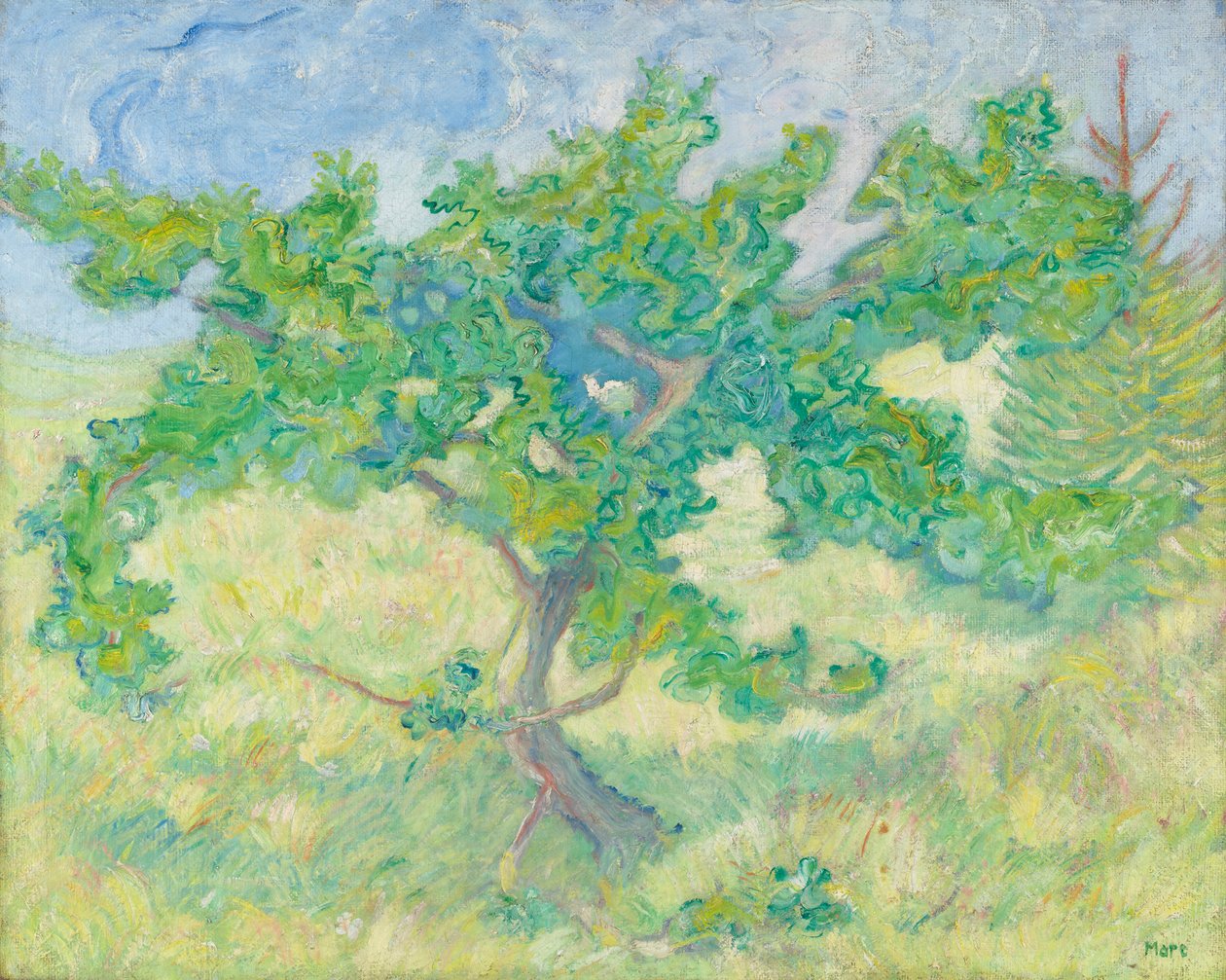 mały dąb autorstwa Franz Marc