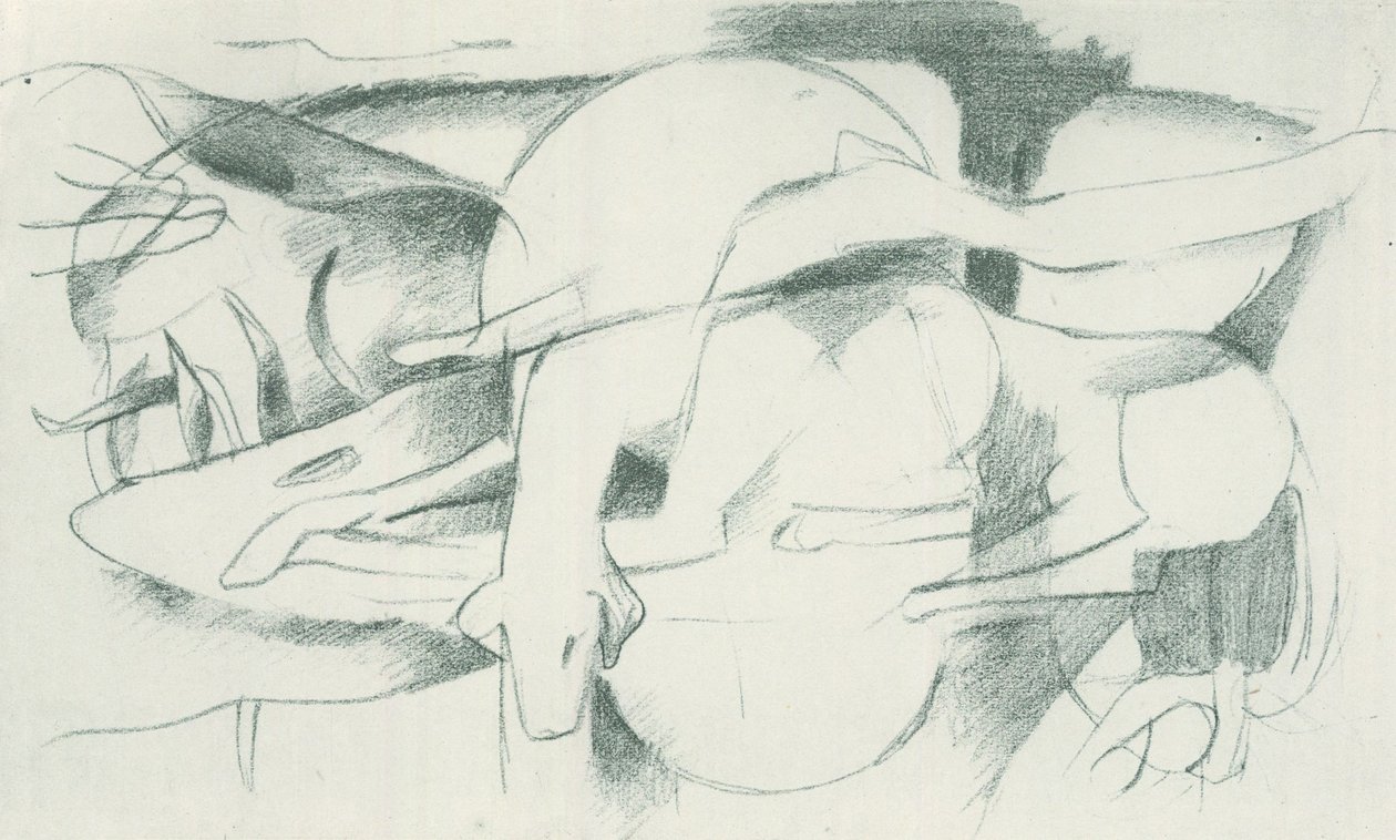 Franz Marc - Szkicownik z terenu - plansza 04 autorstwa Franz Marc