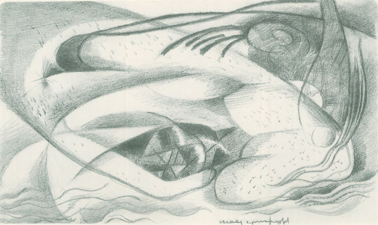 Franz Marc - Szkicownik z pola - plansza 23 autorstwa Franz Marc