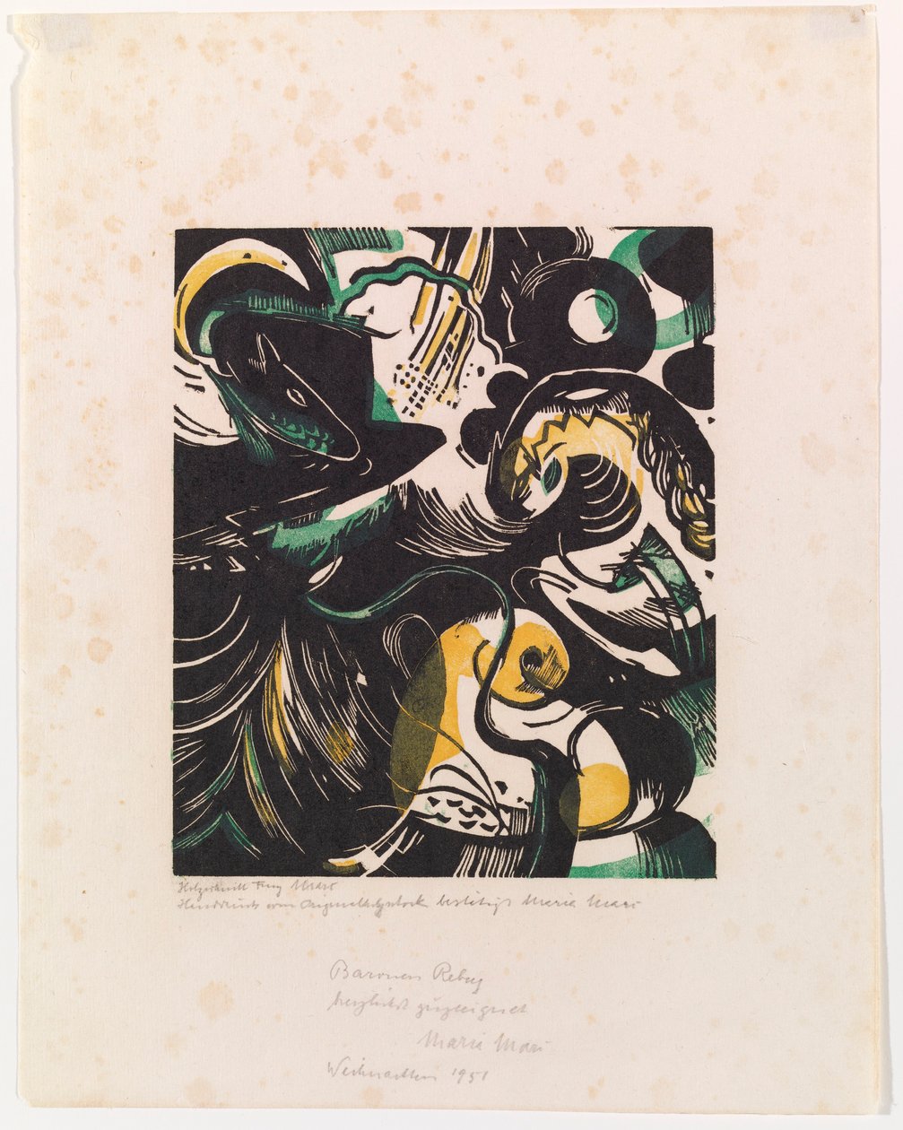 Genesis II autorstwa Franz Marc