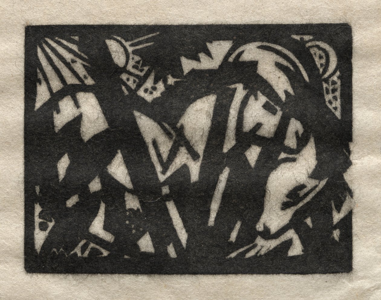 Koń autorstwa Franz Marc