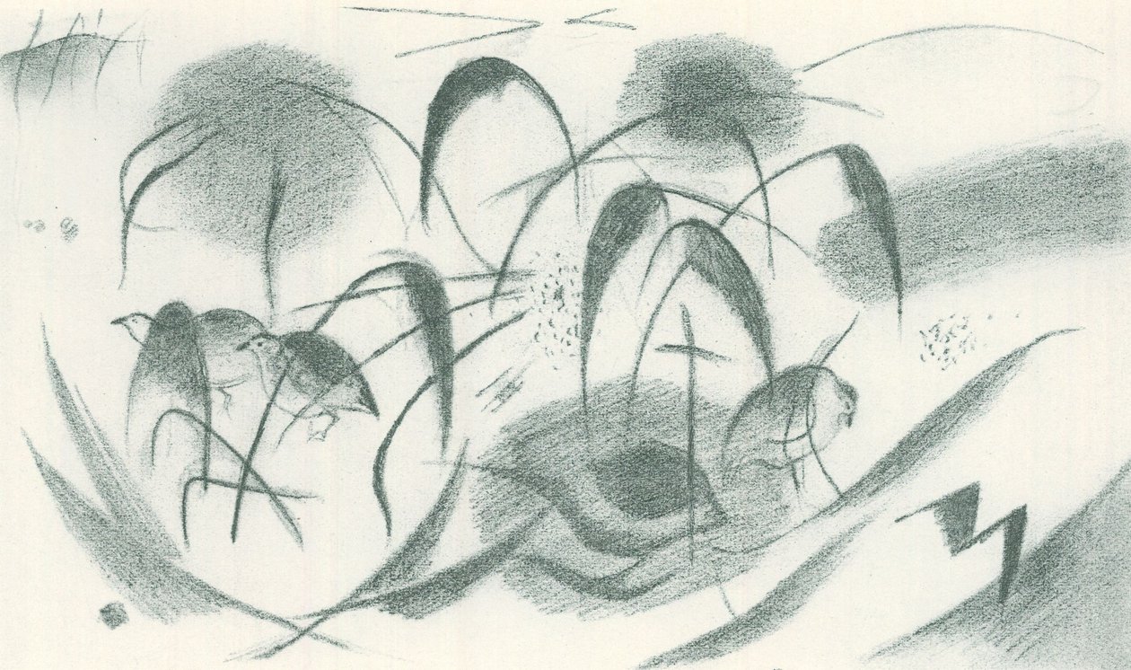 Perliczka autorstwa Franz Marc