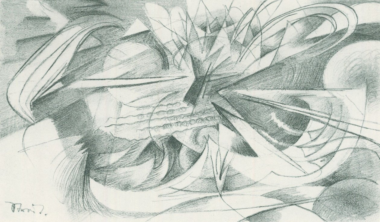 Spór autorstwa Franz Marc