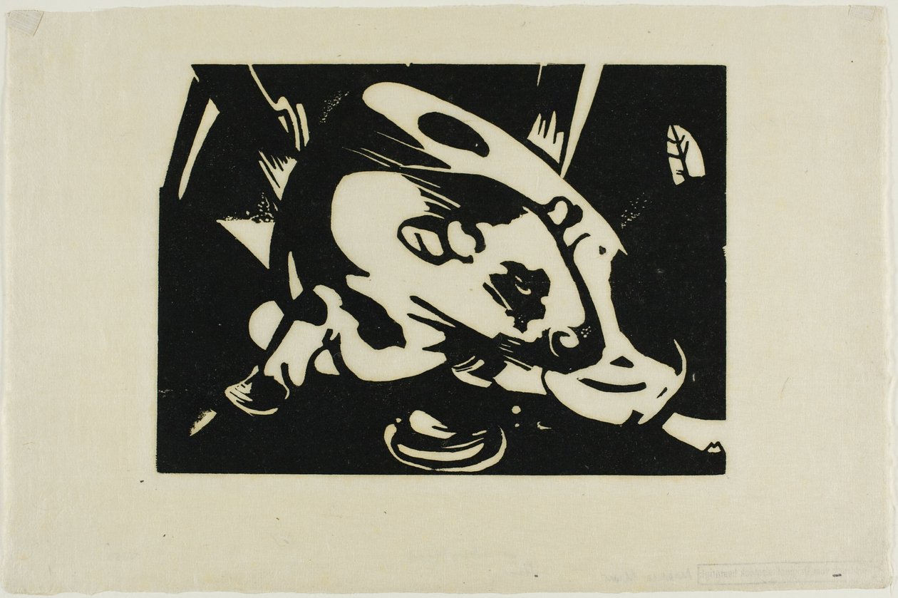 Byk autorstwa Franz Marc