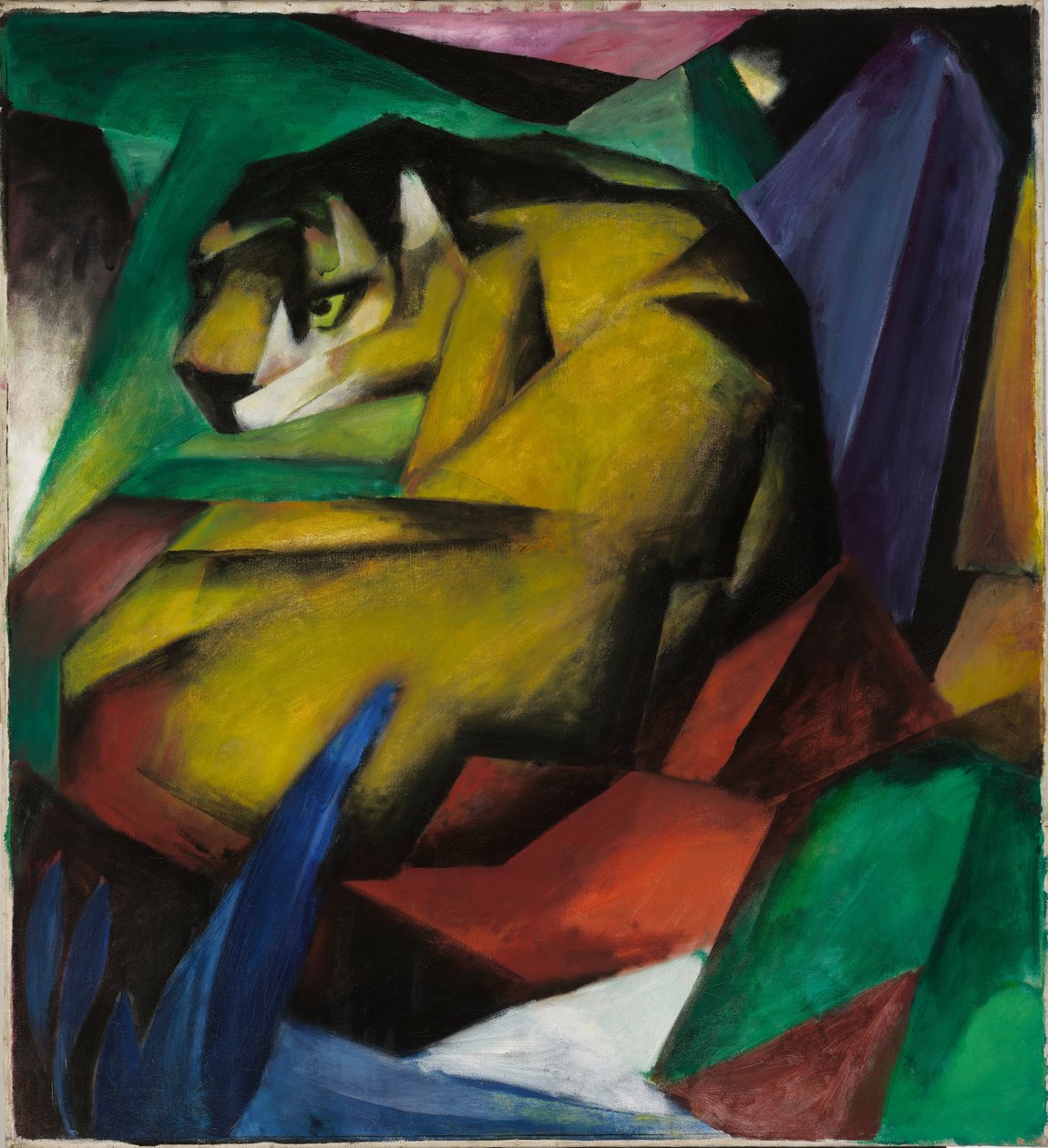 Tygrys autorstwa Franz Marc
