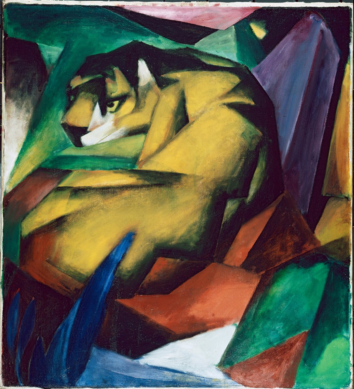 Tygrys, 1912 autorstwa Franz Marc