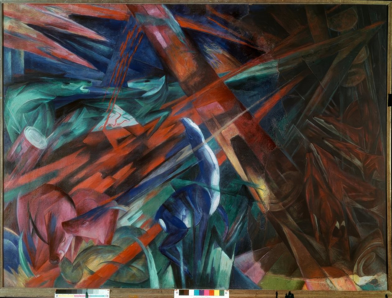 Losy zwierząt autorstwa Franz Marc