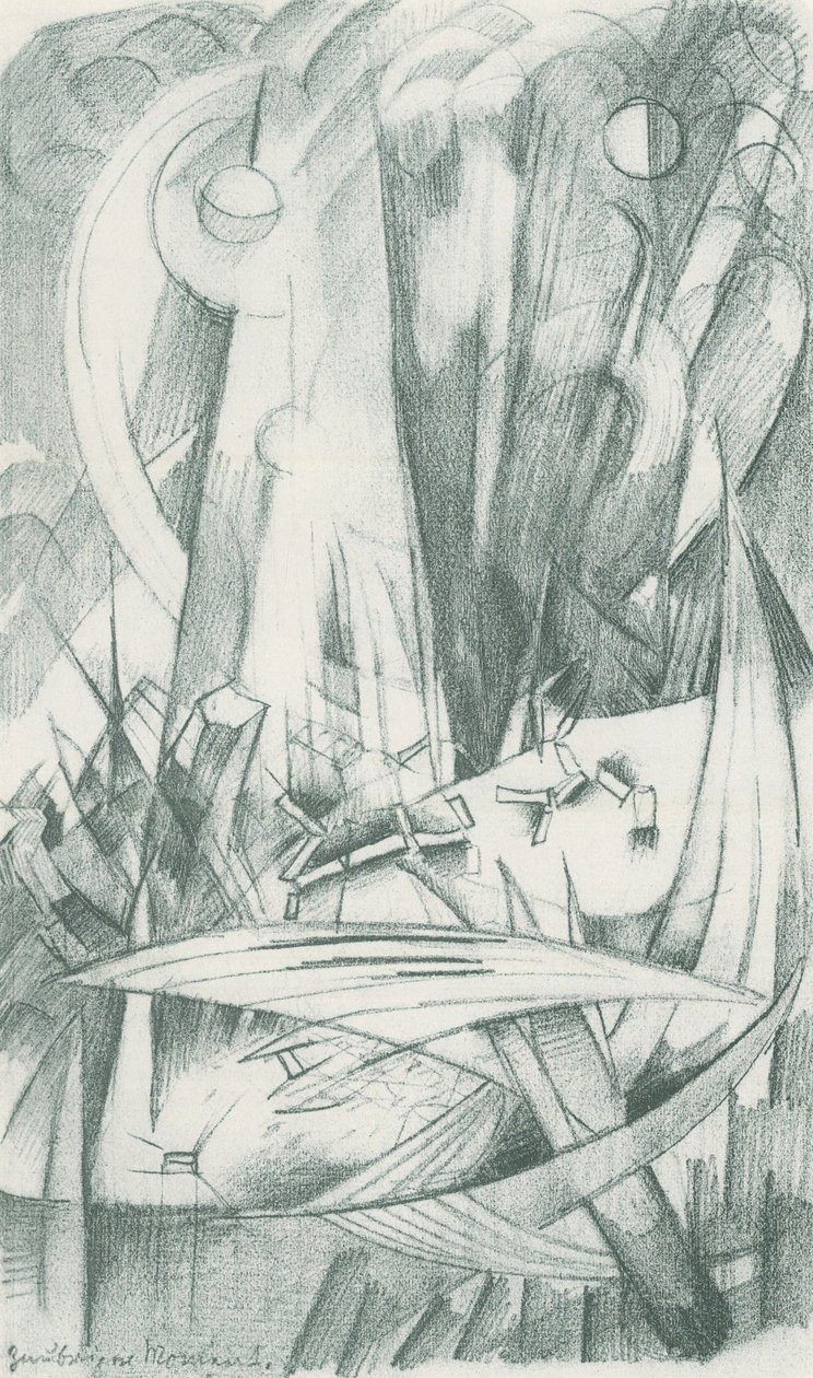 Magiczna chwila autorstwa Franz Marc