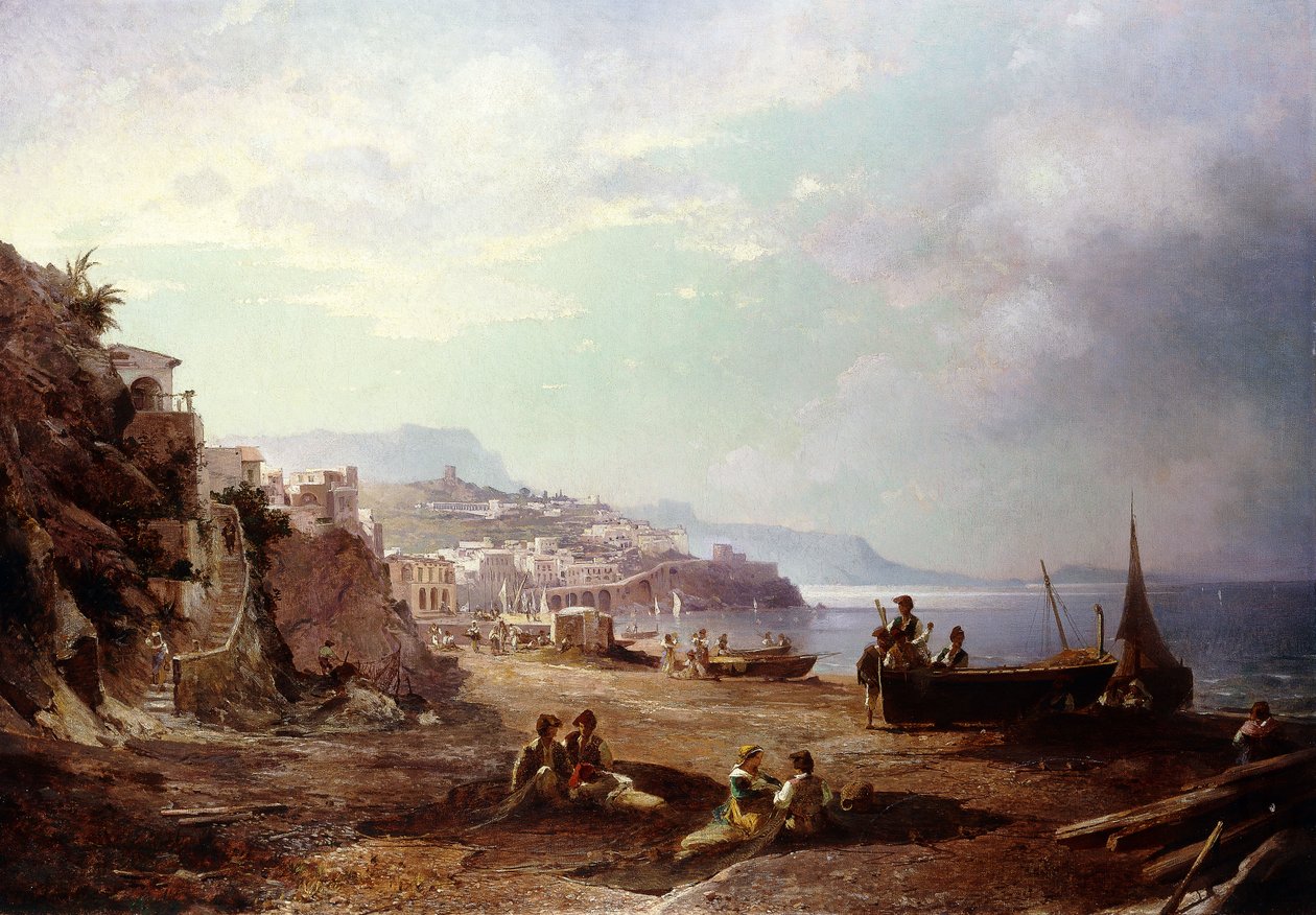 Amalfi, autorstwa Franz Richard Unterberger