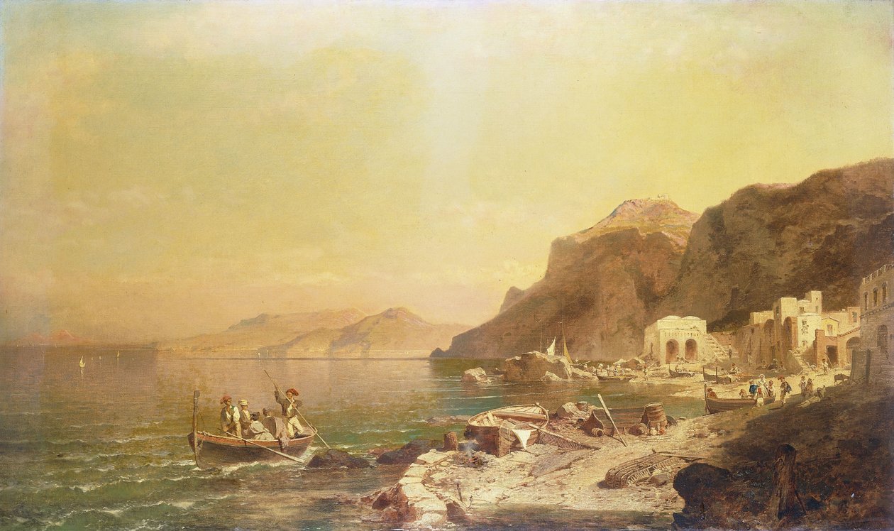 Wyspa Capri, autorstwa Franz Richard Unterberger